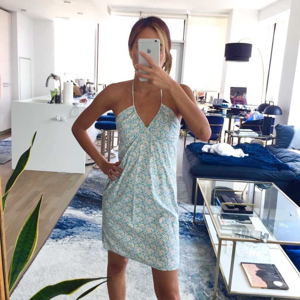 Abercrombie & Fitch 100% Cotton Floral Mini Dress